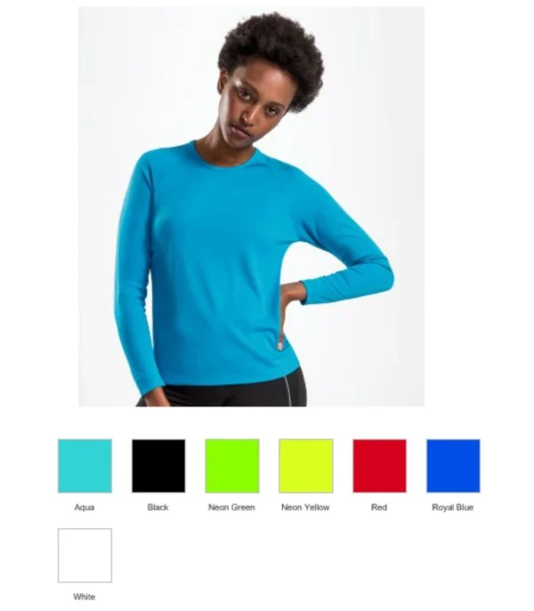 02072 Sol's Ladies Long Sleeve Performance T- Shirt